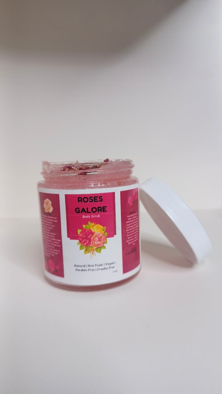 Roses Galore Foaming Body Scrub