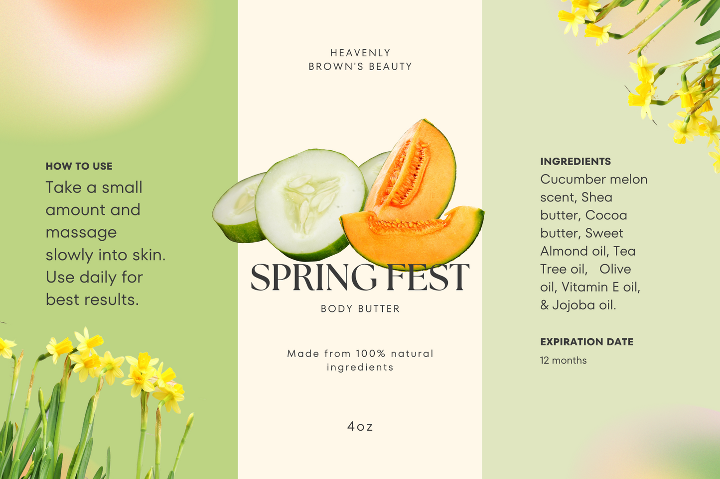 Spring Fest Body Butter