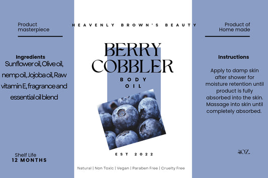 Berry Cobbler Body Oil